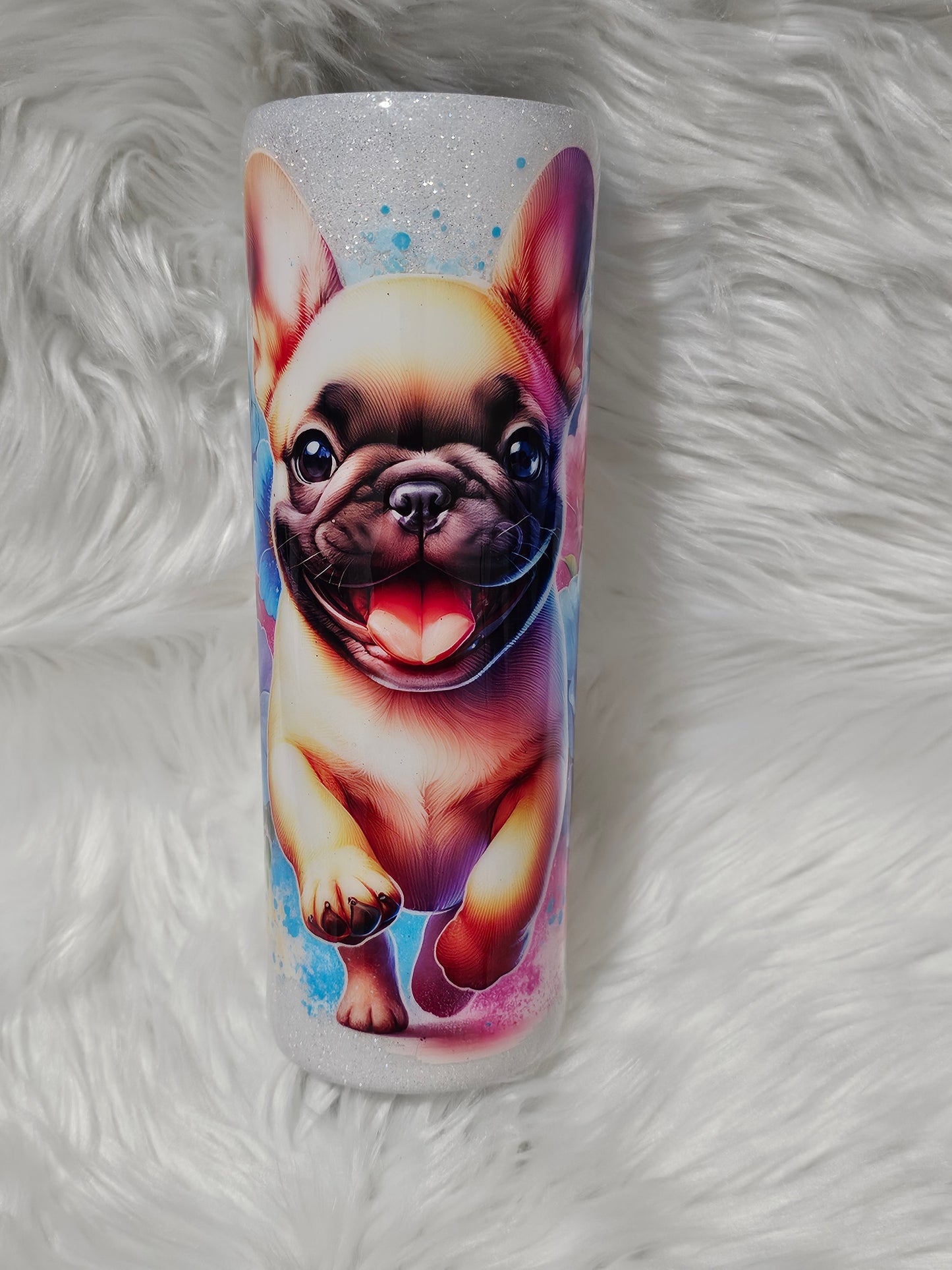RTS {French Bull Dog} 20oz SkinnyTumbler