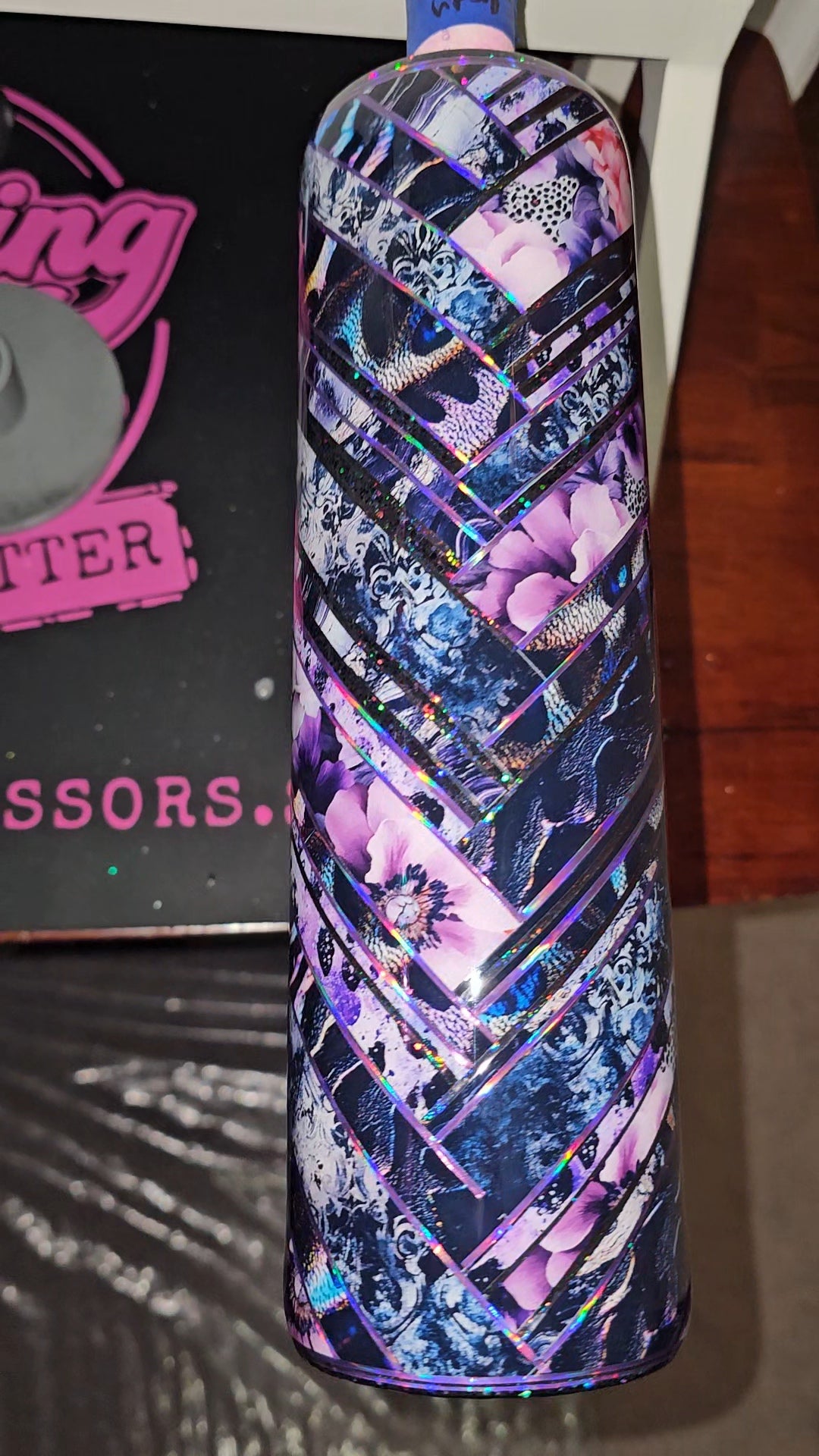 RTS {Purple Braid} 32oz Tipsy Tumbler