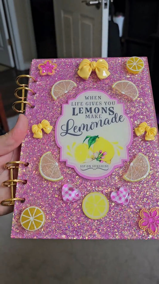 When Life gives you LEMONS Planner/Journal